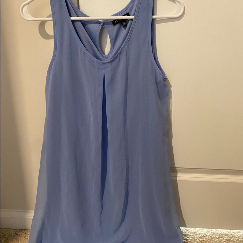 Blue dress